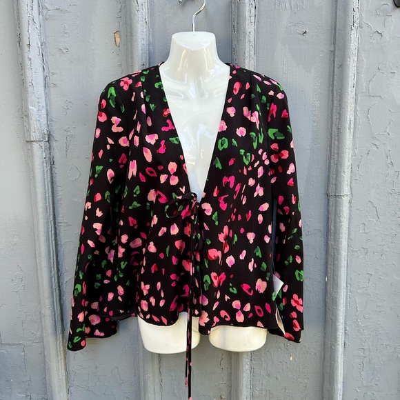 Never Fully Dressed Animal Verity Wrap Top & mini Jaspre Skirt, BNWT, size 8/S - Picture 6 of 16